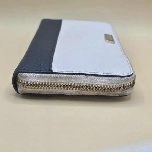 Kate Spade Laurel Way Neda Continental Zip Around Wallet Colorblock - Picture 4 of 8
